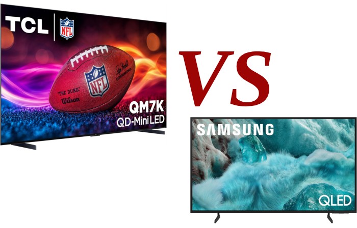 Samsung 85Q7F vs TCL 98QM7K